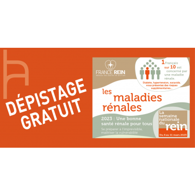 Dépistage des maladies rénales